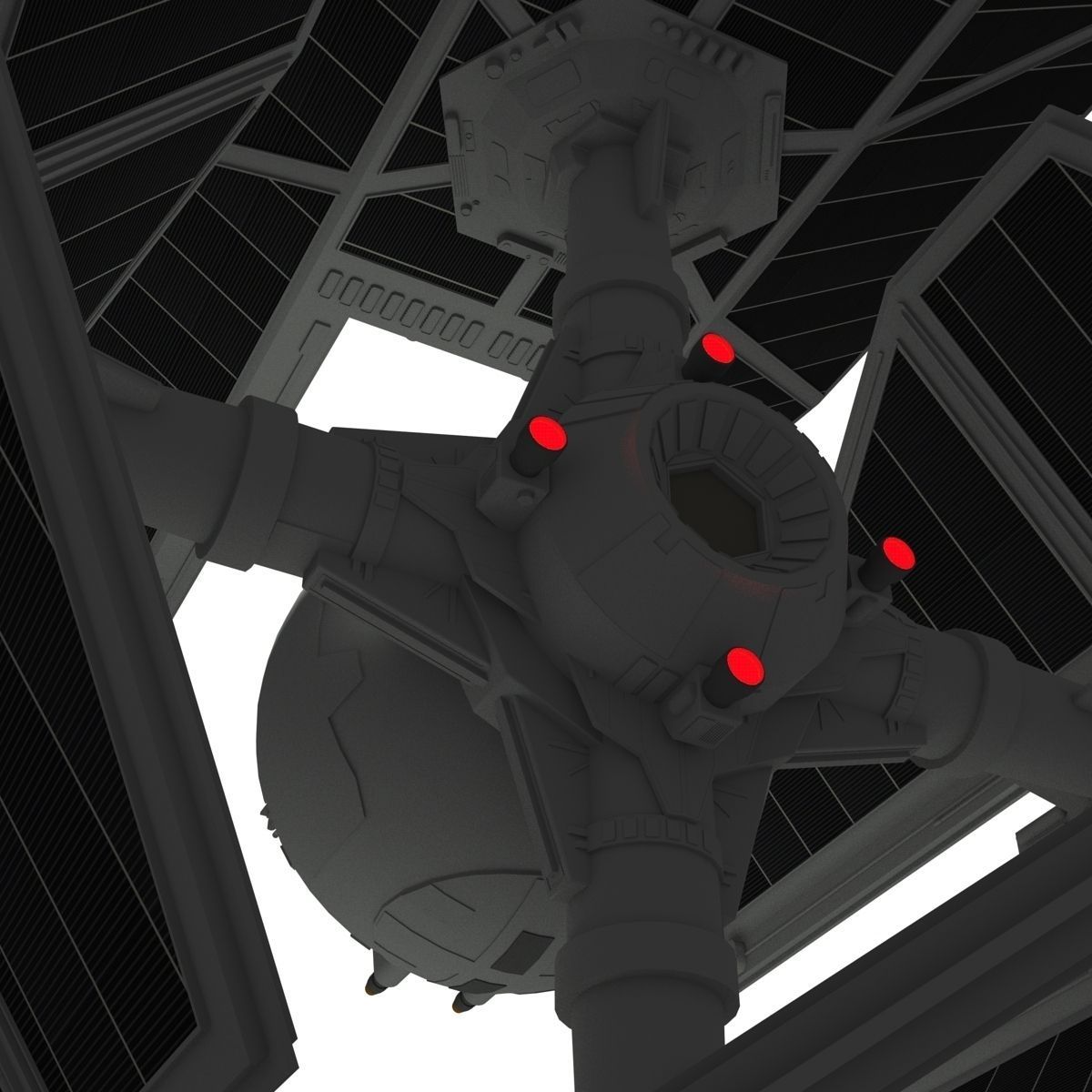 TIE Enforcer 3D model_8