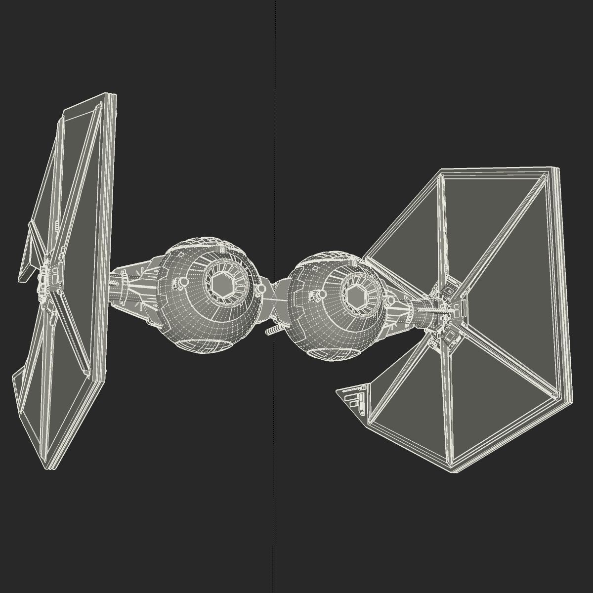 TIE Rapier 3D model_14