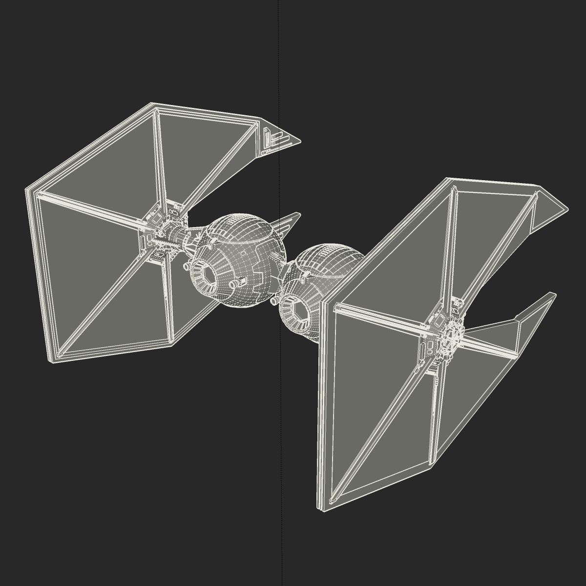 TIE Rapier 3D model_12