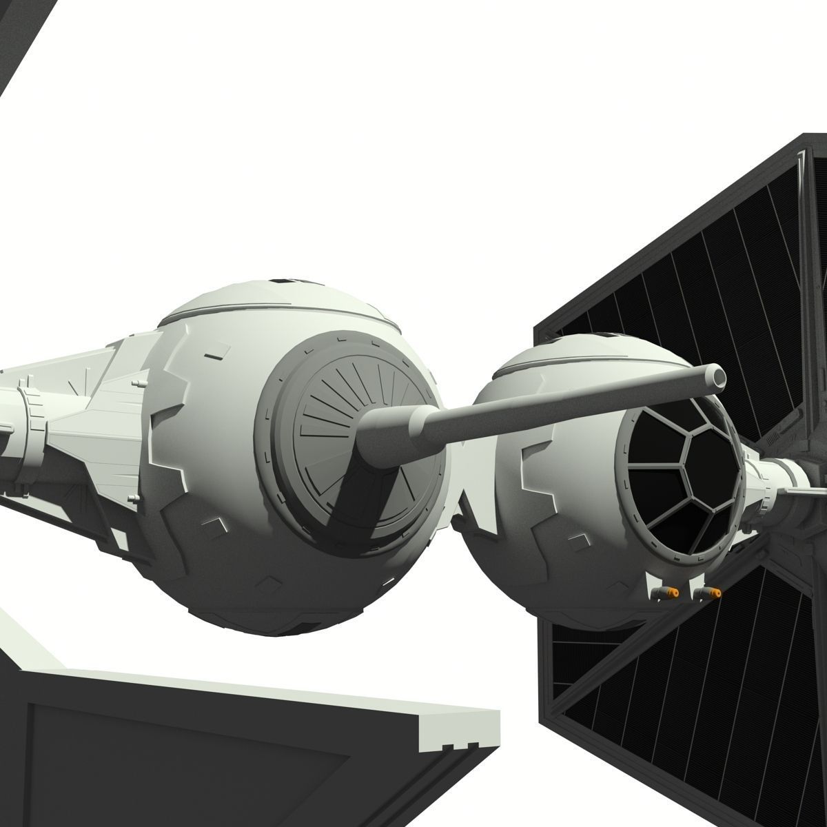 TIE Rapier 3D model_9