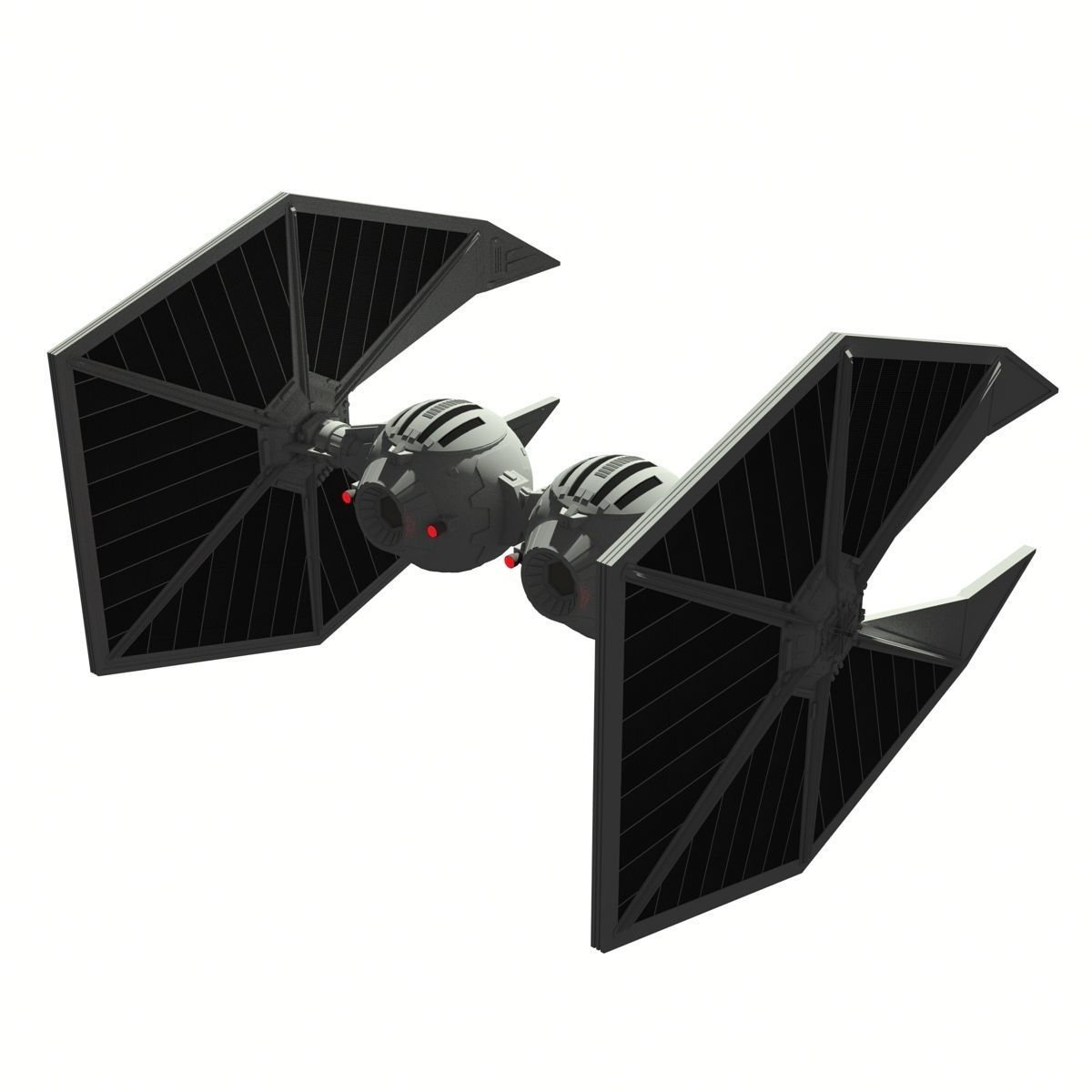 TIE Rapier 3D model_2