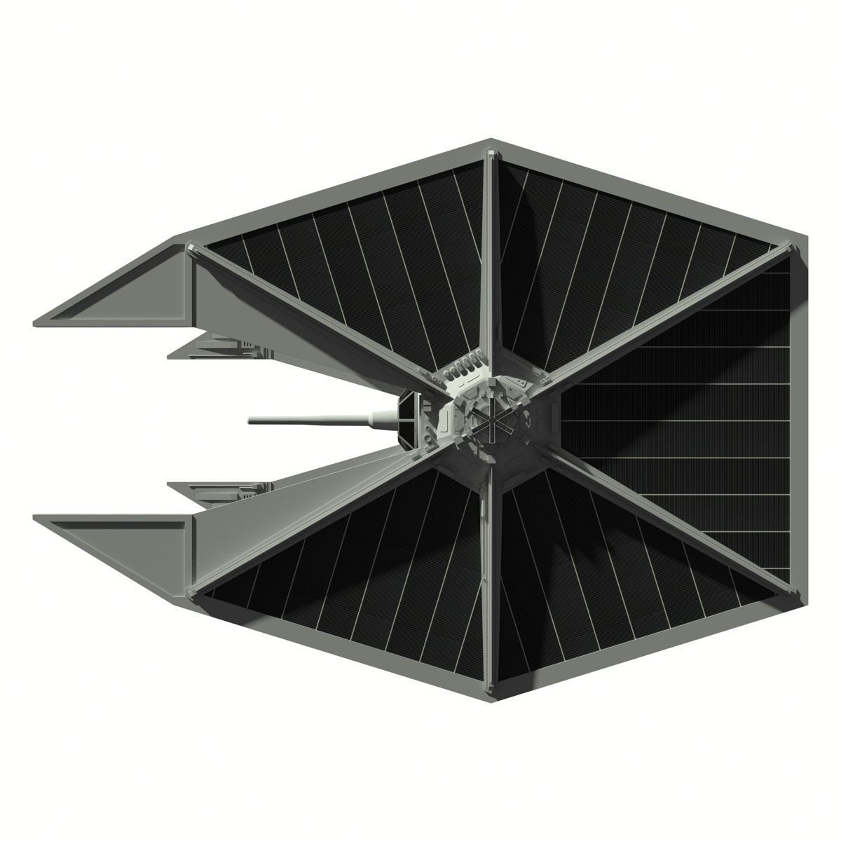 TIE Rapier 3D model_6