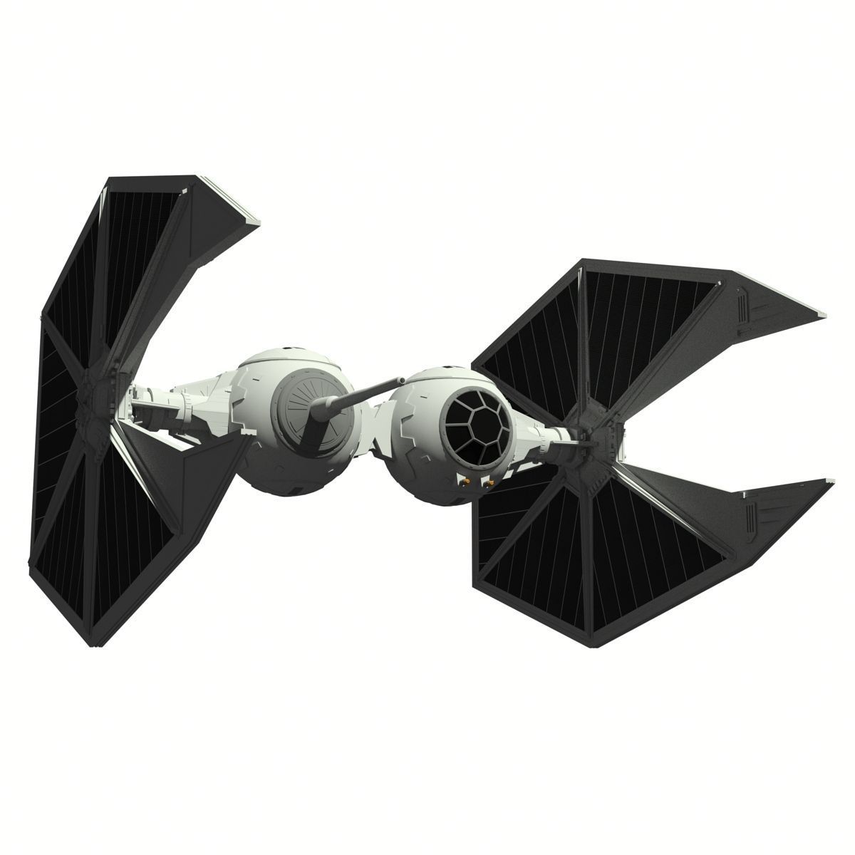 TIE Rapier 3D model_3