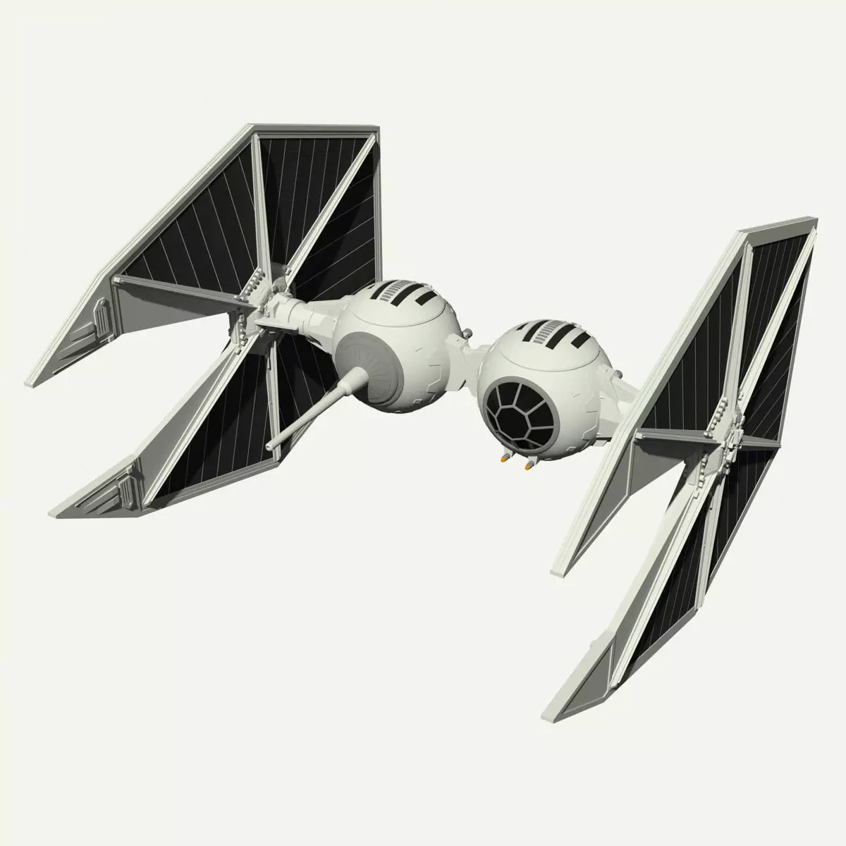 TIE Rapier 3D model_0