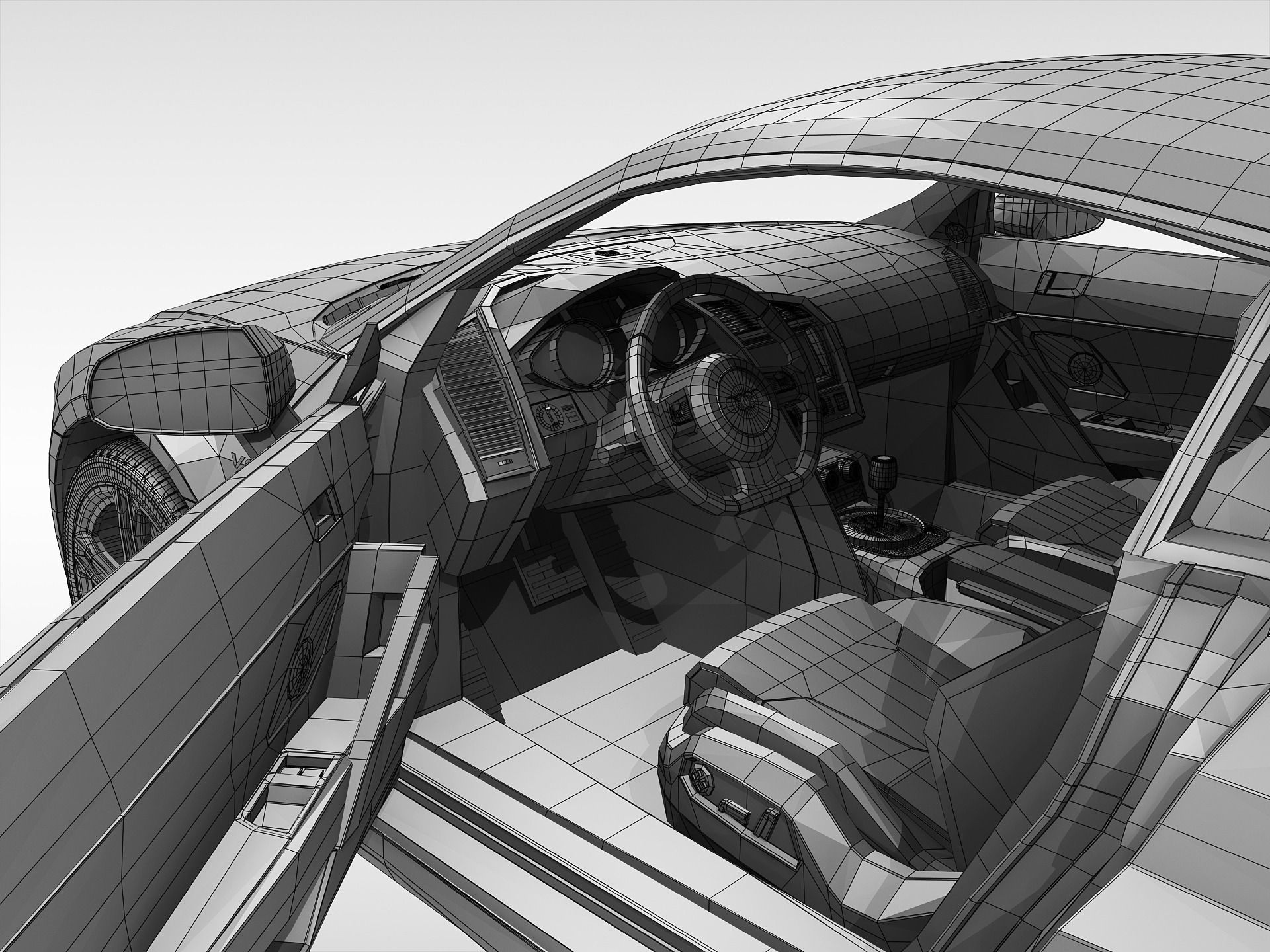 Audi R8 V10 Coupe 2013 3D model_14
