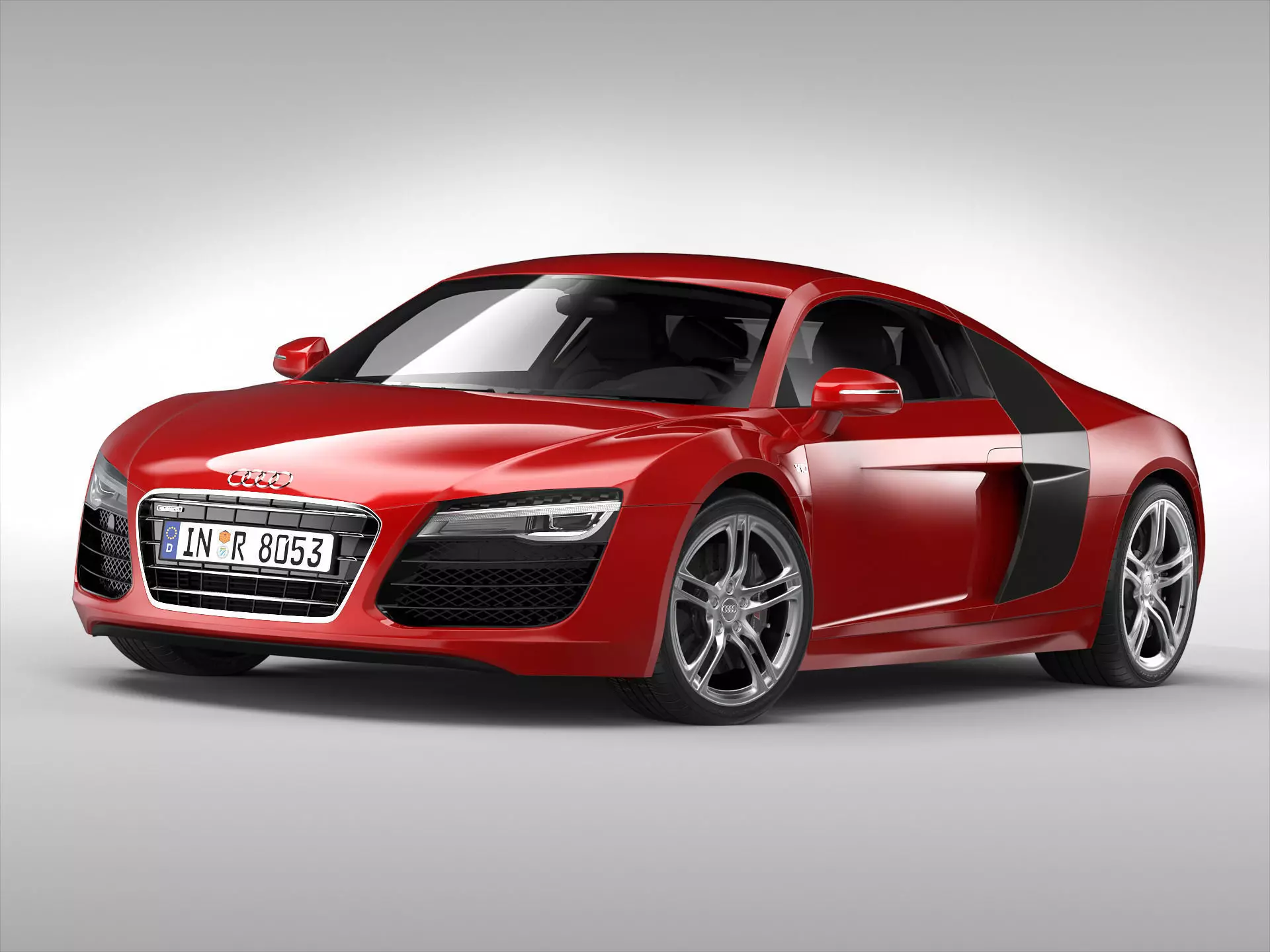 Audi R8 V10 Coupe 2013 3D model_0
