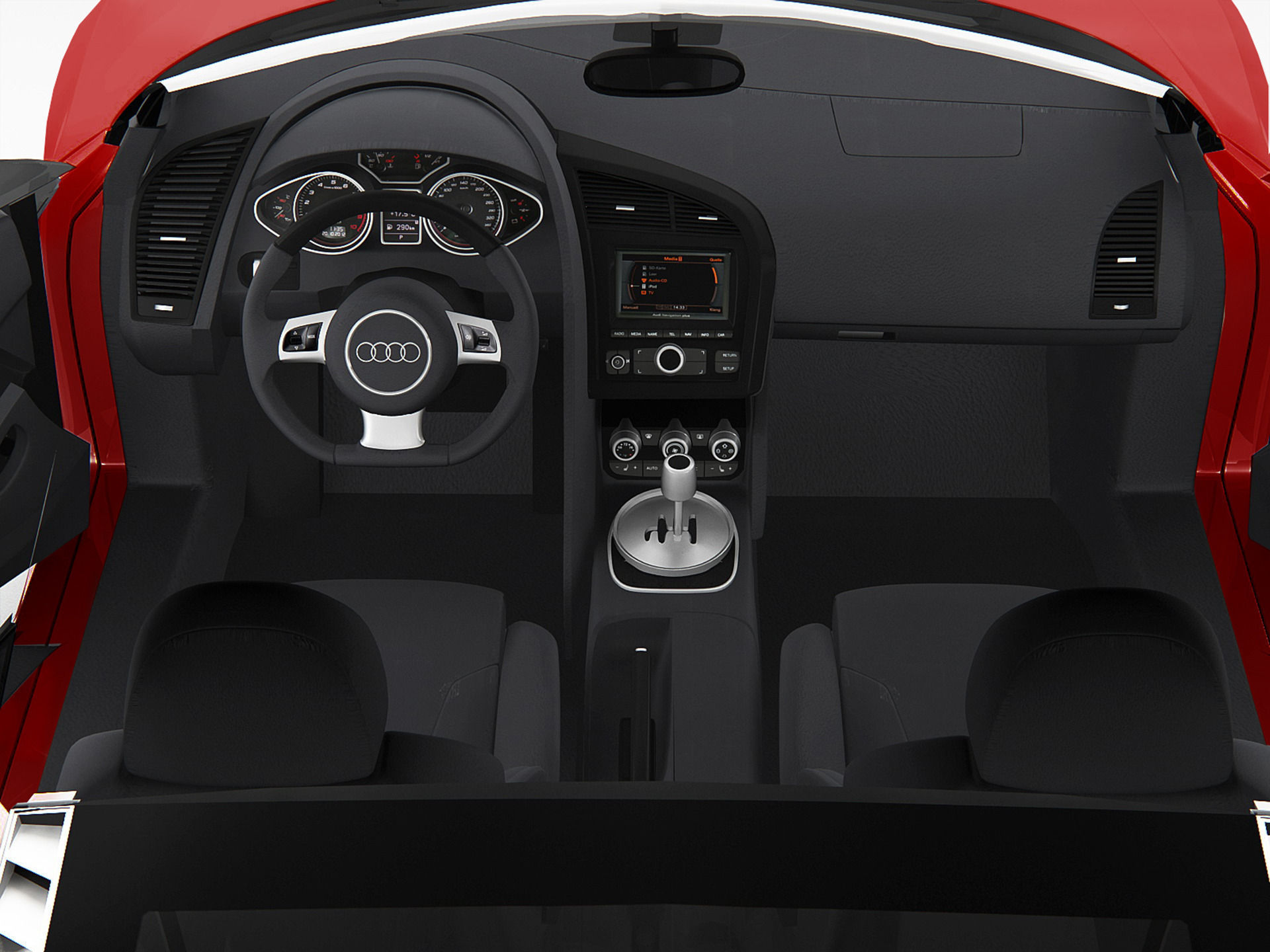 Audi R8 V10 Coupe 2013 3D model_7