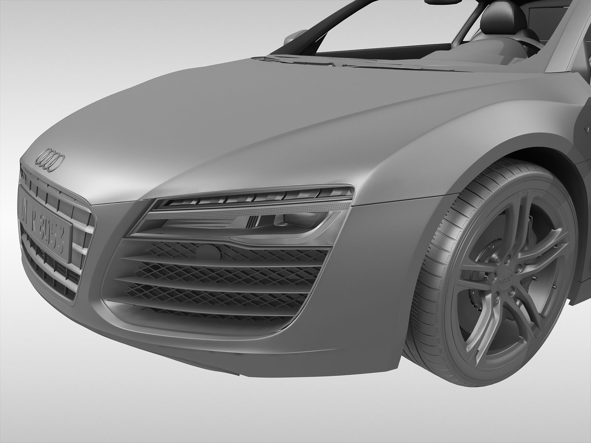 Audi R8 V10 Coupe 2013 3D model_15