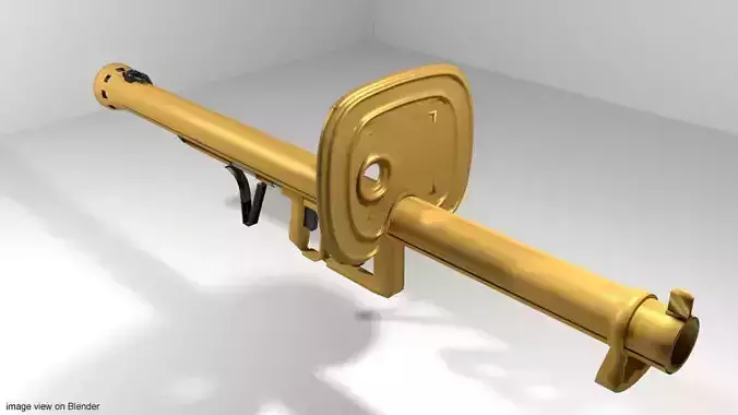 Rocket Launcher - Shoulder-fired - Raketenpanzerbuchse with Shie