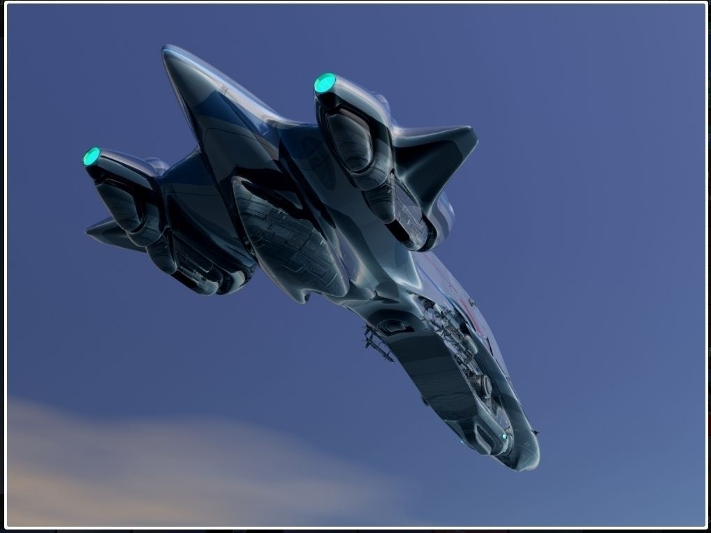 TRANS GALLACTIC CRUISER 3D model_7