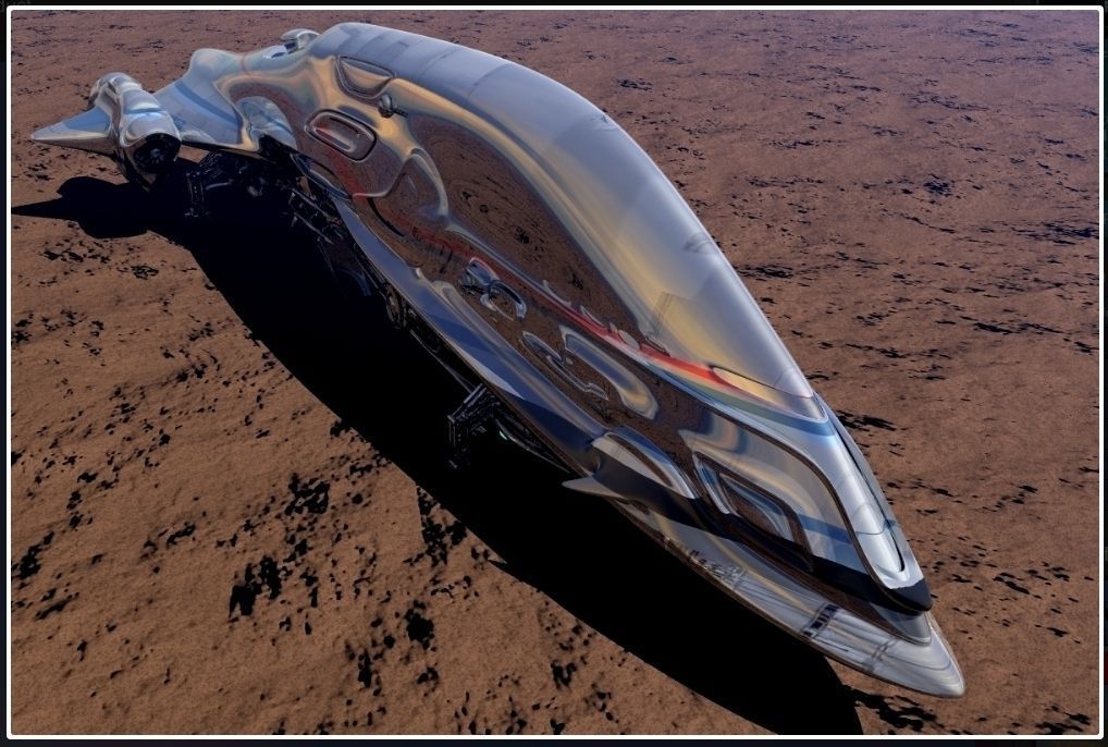 TRANS GALLACTIC CRUISER 3D model_8