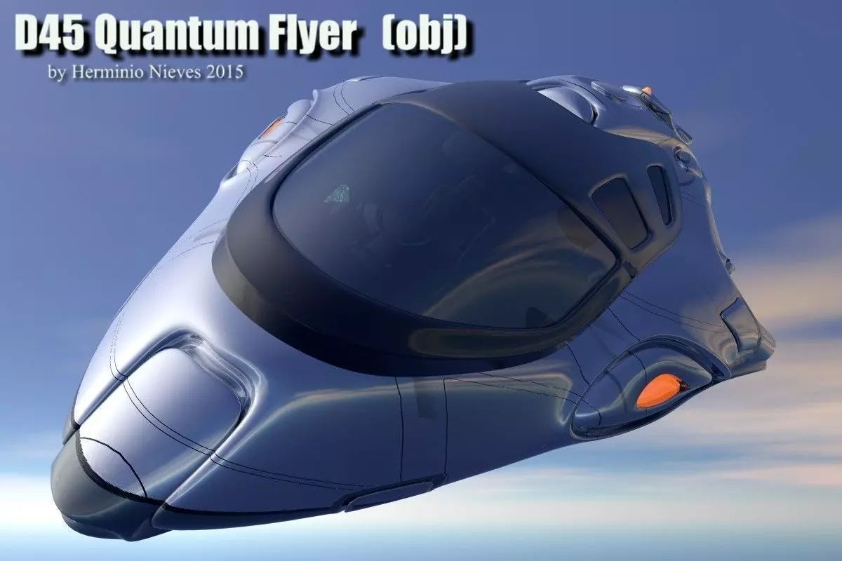 D45 QUANTUM FLYER 3D model_0