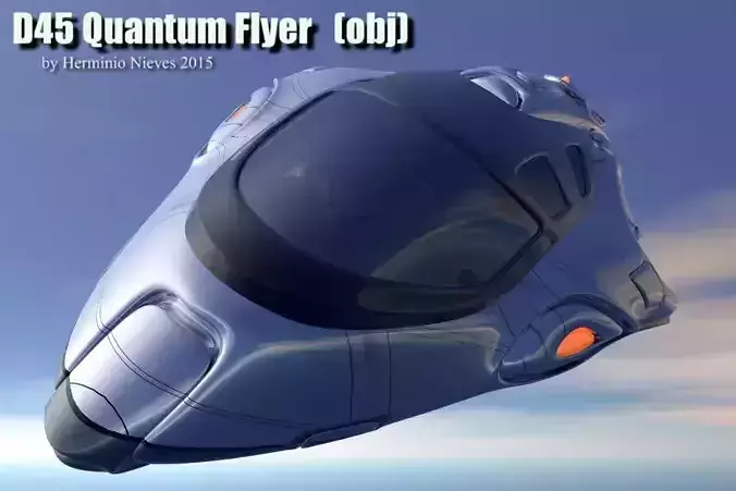 D45 QUANTUM FLYER 3D model