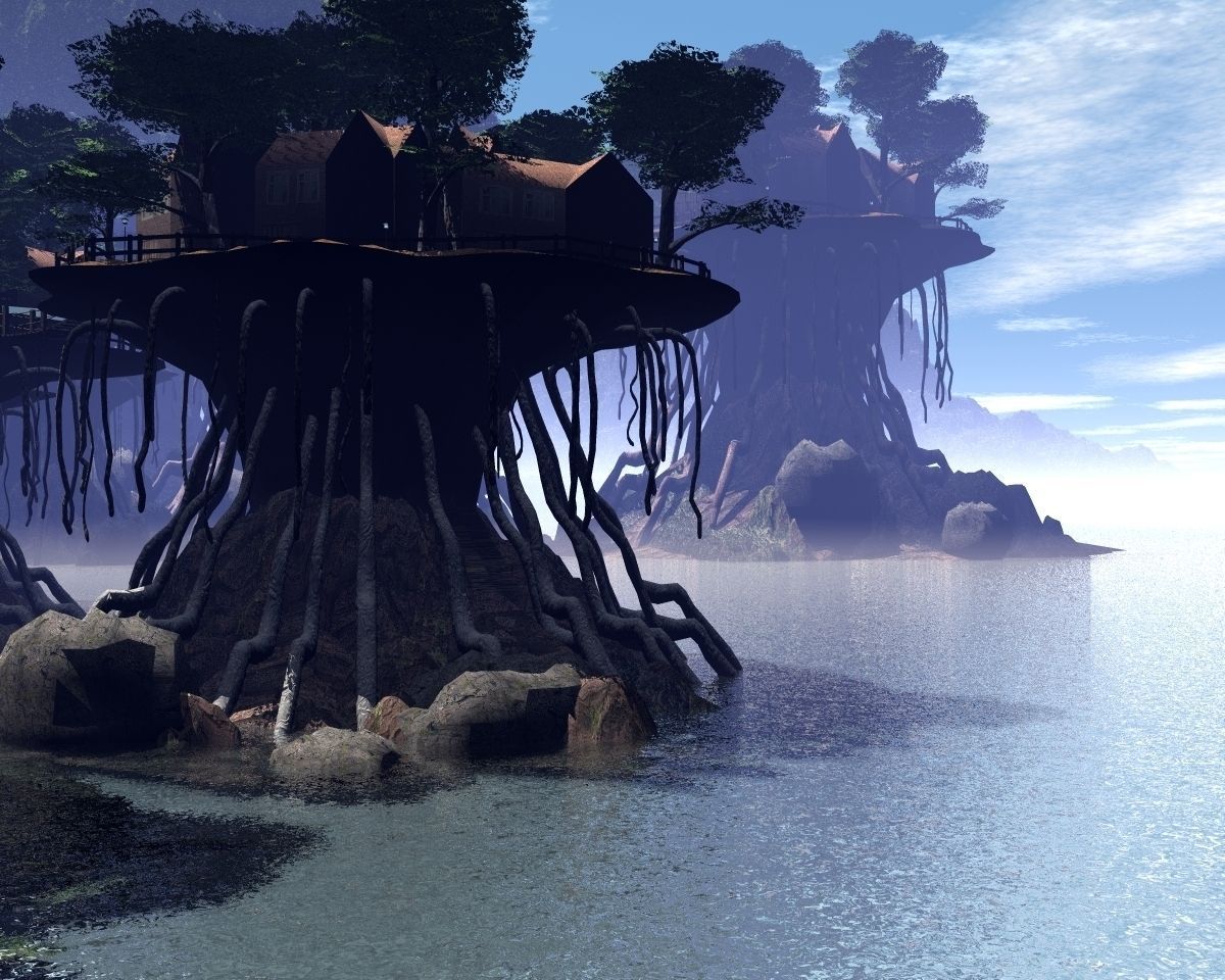 TREE VILLAGE 3D model_5