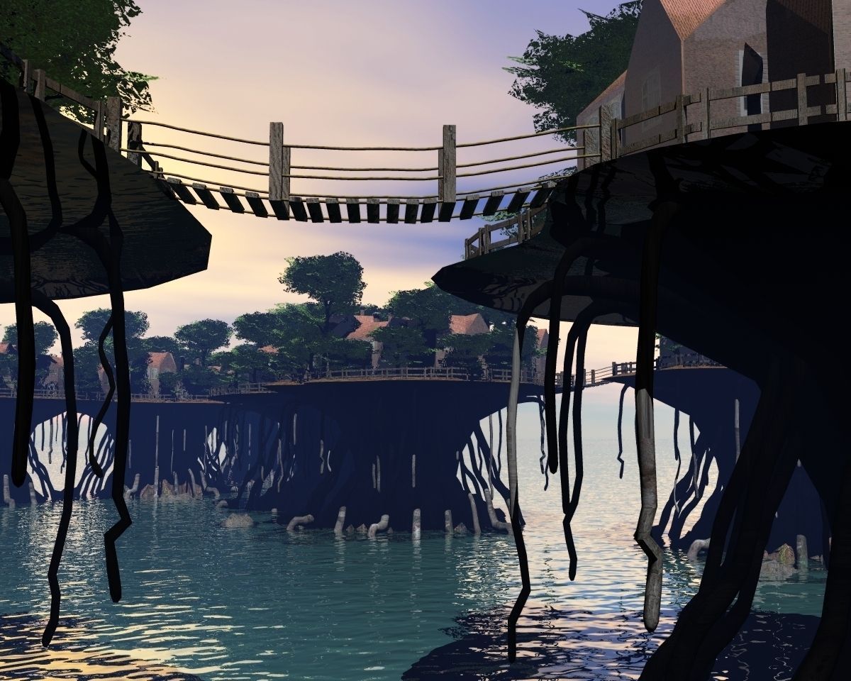 TREE VILLAGE 3D model_1