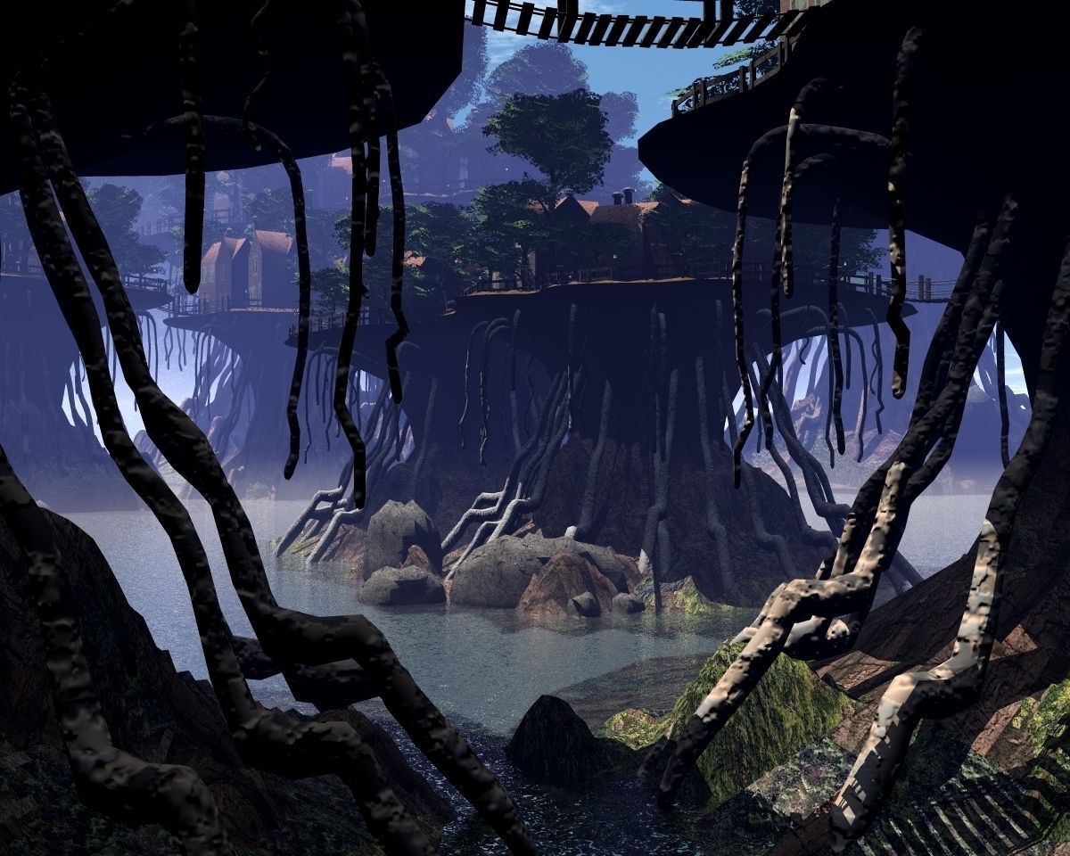 TREE VILLAGE 3D model_4