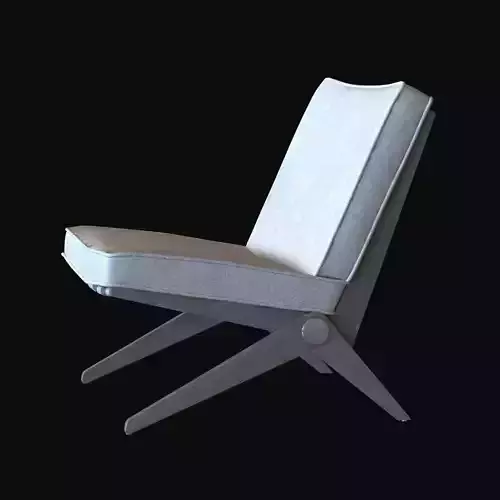 Pierre Jeanneret Easy Scissor Chair knoll