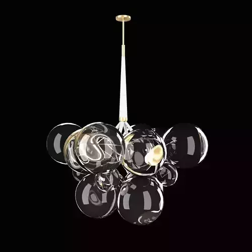 pelle x large bubble pendant light