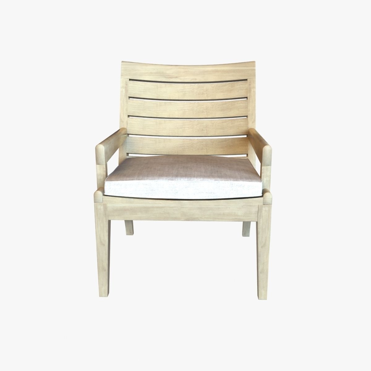 holly hunt  Barts ile de re lounge chair 3D model_1