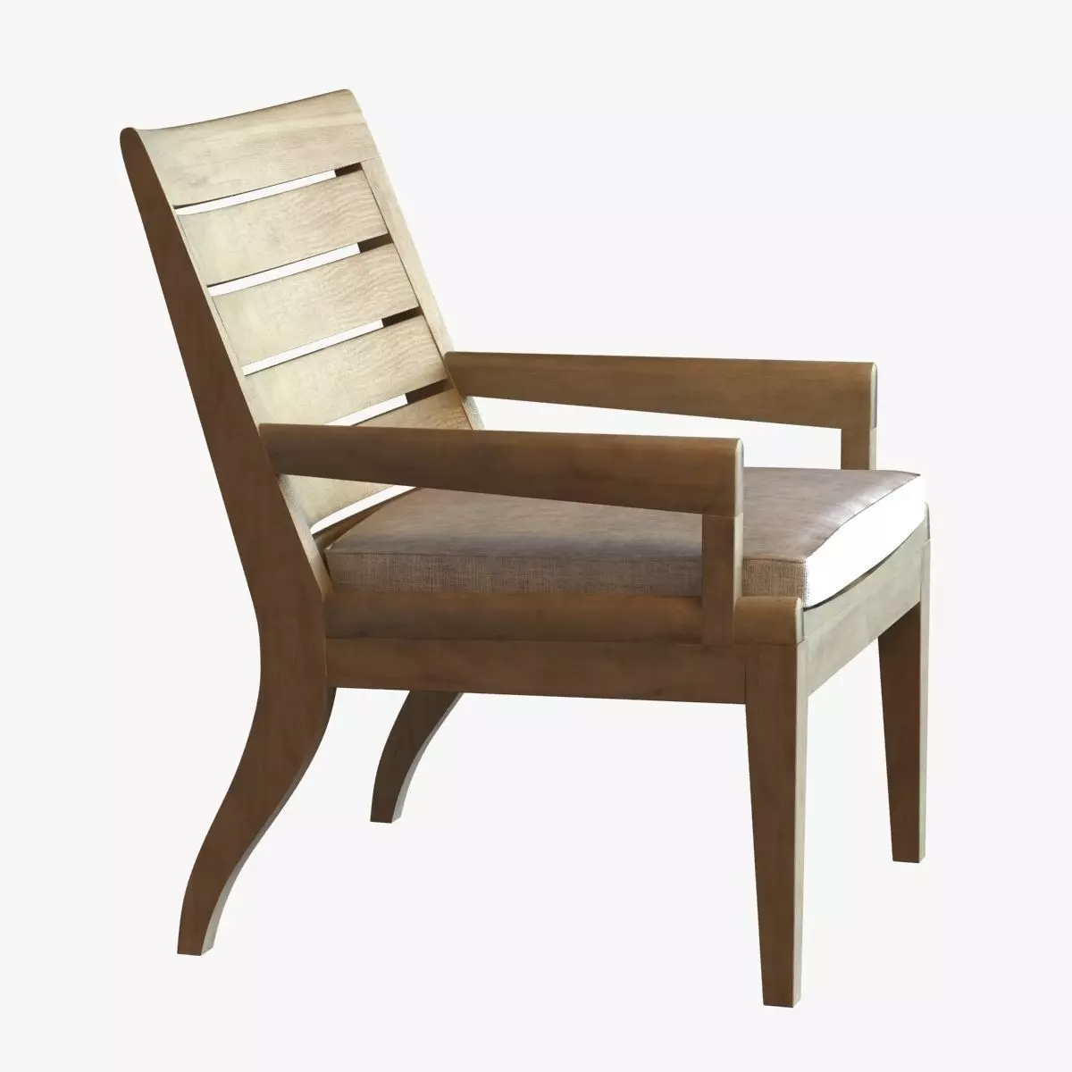 holly hunt  Barts ile de re lounge chair 3D model_0