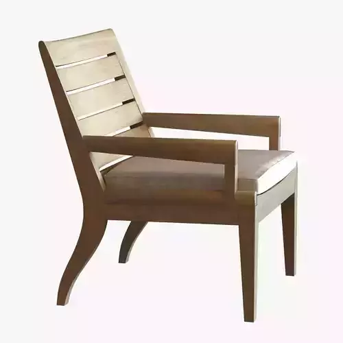 holly hunt  Barts ile de re lounge chair 3D model