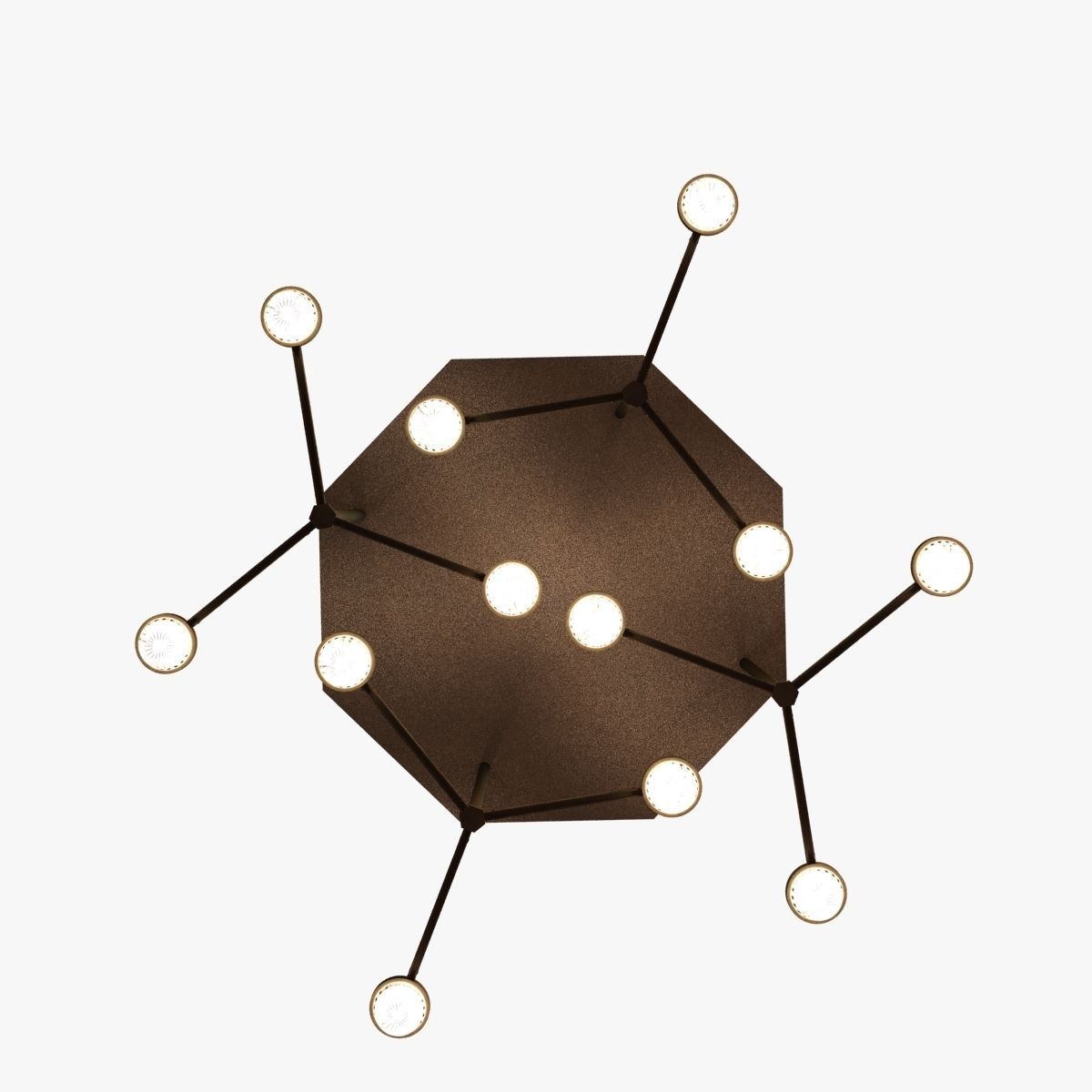 San Pietro Pendant Light by Jiun Ho 3D model_3