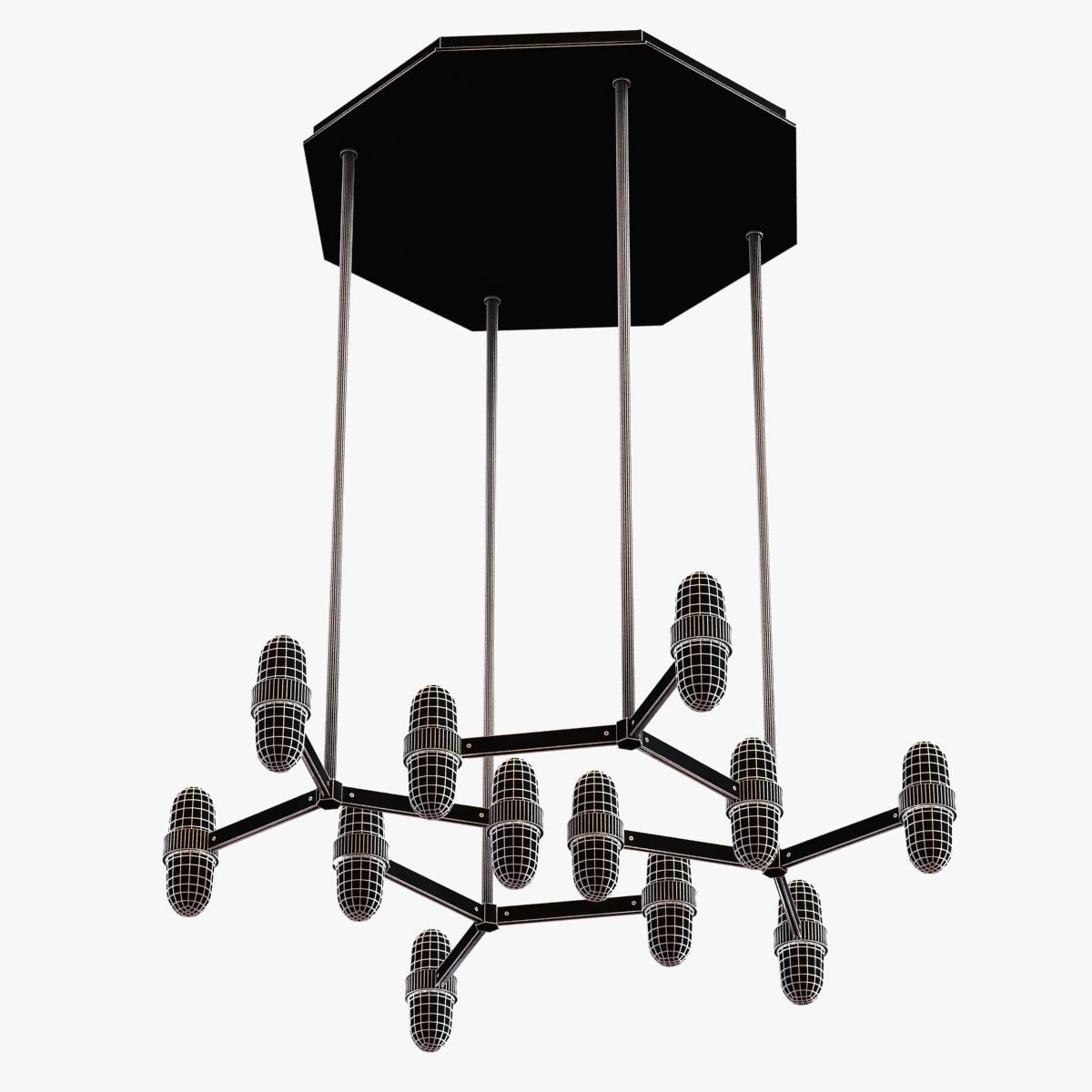 San Pietro Pendant Light by Jiun Ho 3D model_8