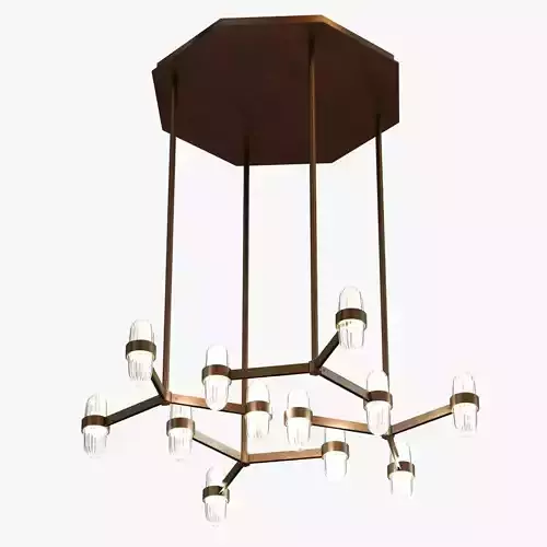 San Pietro Pendant Light by Jiun Ho 3D model
