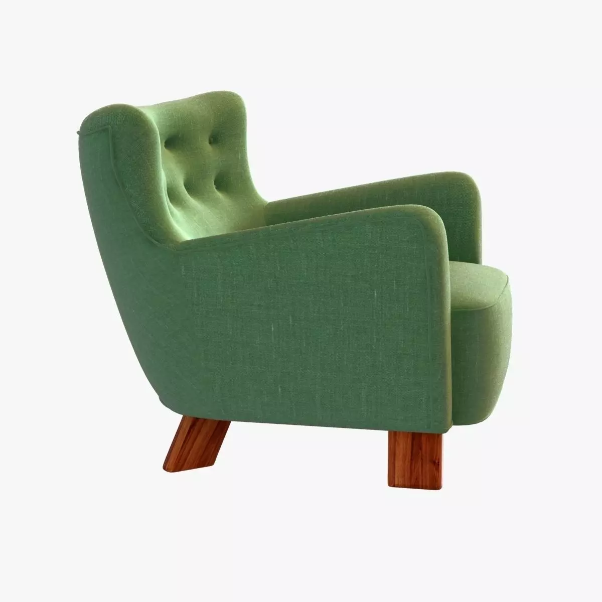 fritz hansen easy chair 3D model