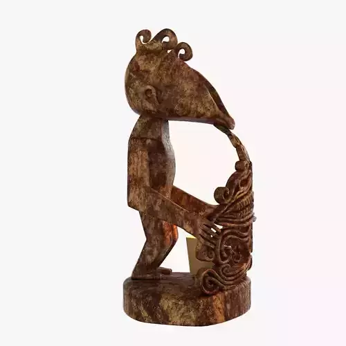 thai aroma candle holder 3D model