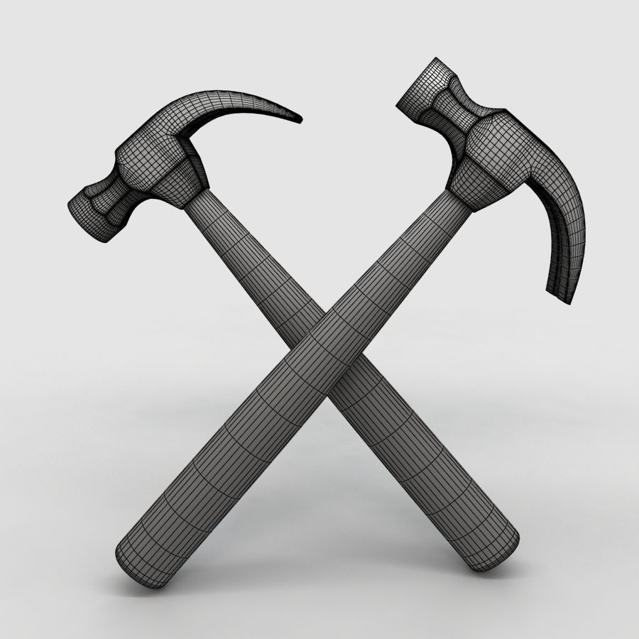 Hammers Free 3D model_3