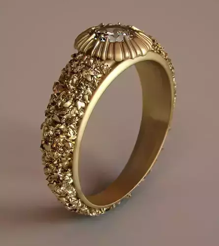 jewelry ring02 3D print model