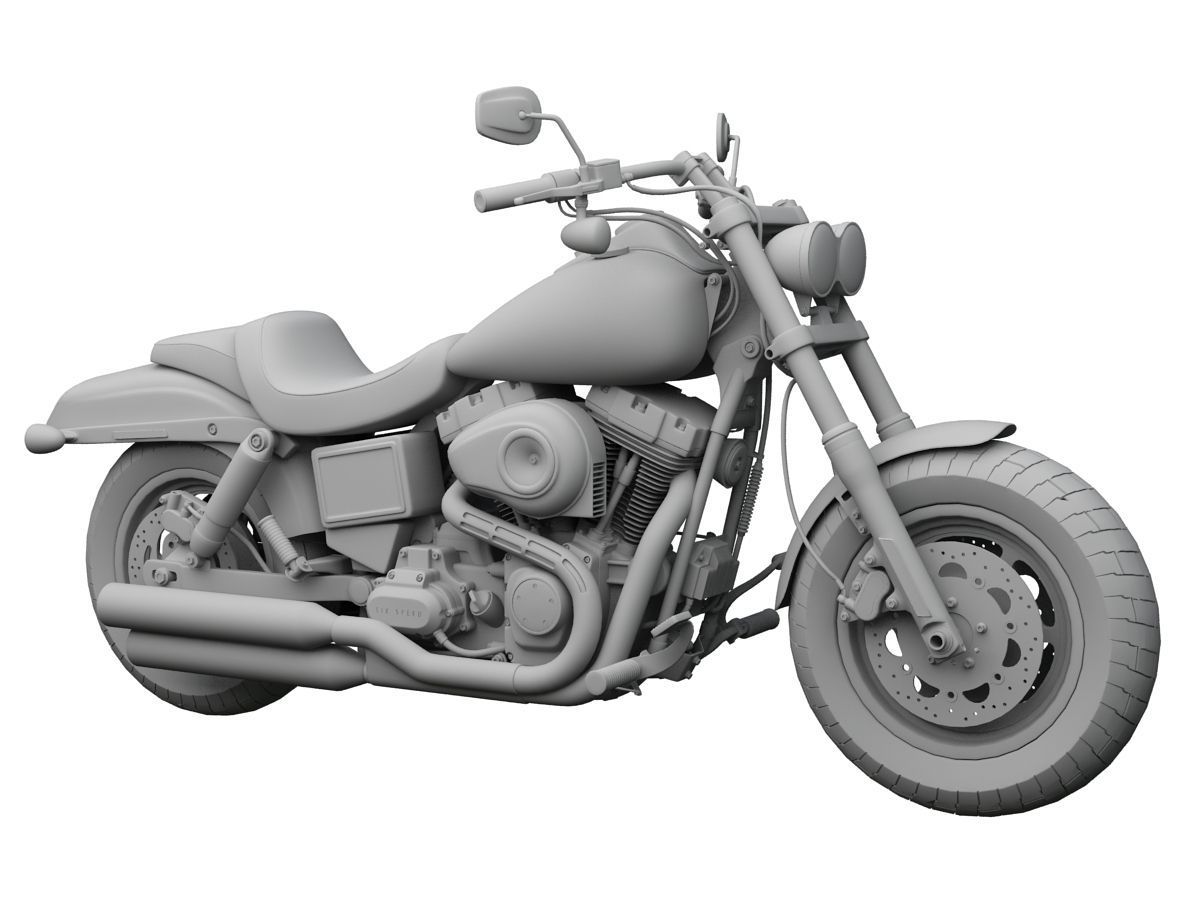 Harley-Davidson FXDF Dyna Fat Bob 2015 3D model_13