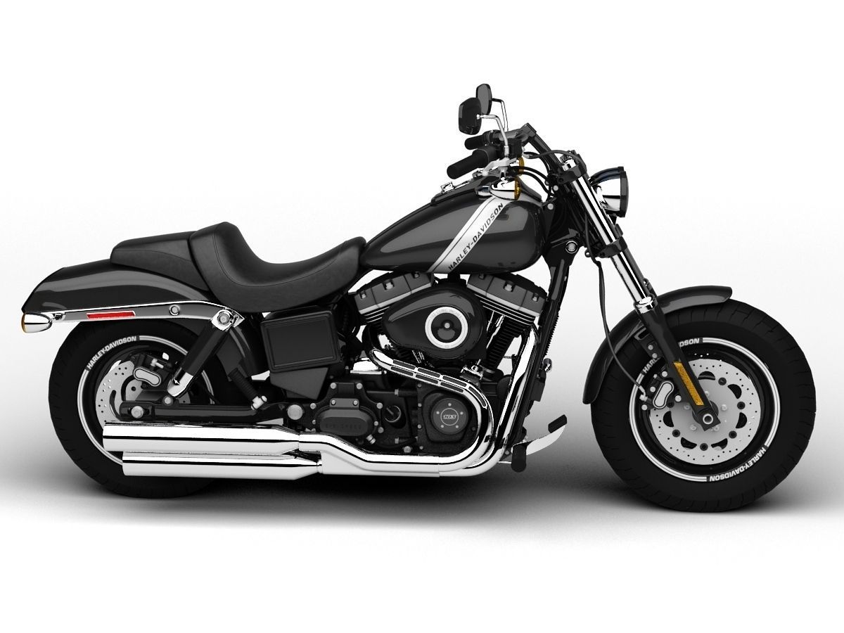 Harley-Davidson FXDF Dyna Fat Bob 2015 3D model_1