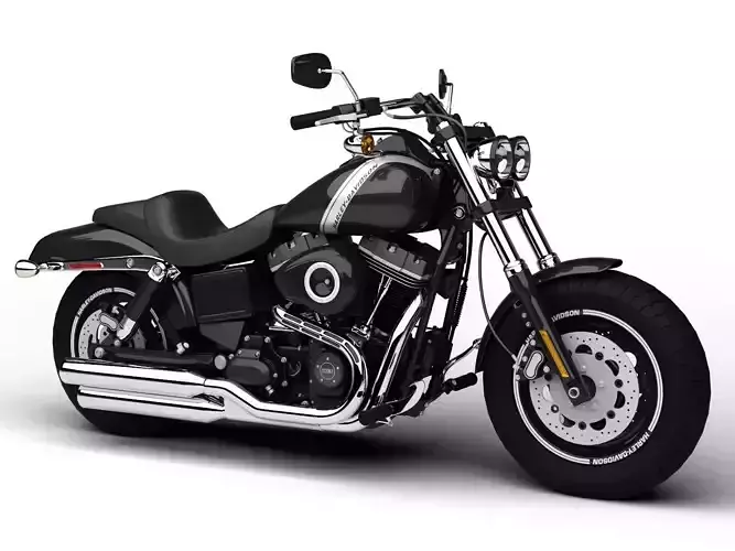 Harley-Davidson FXDF Dyna Fat Bob 2015 3D model