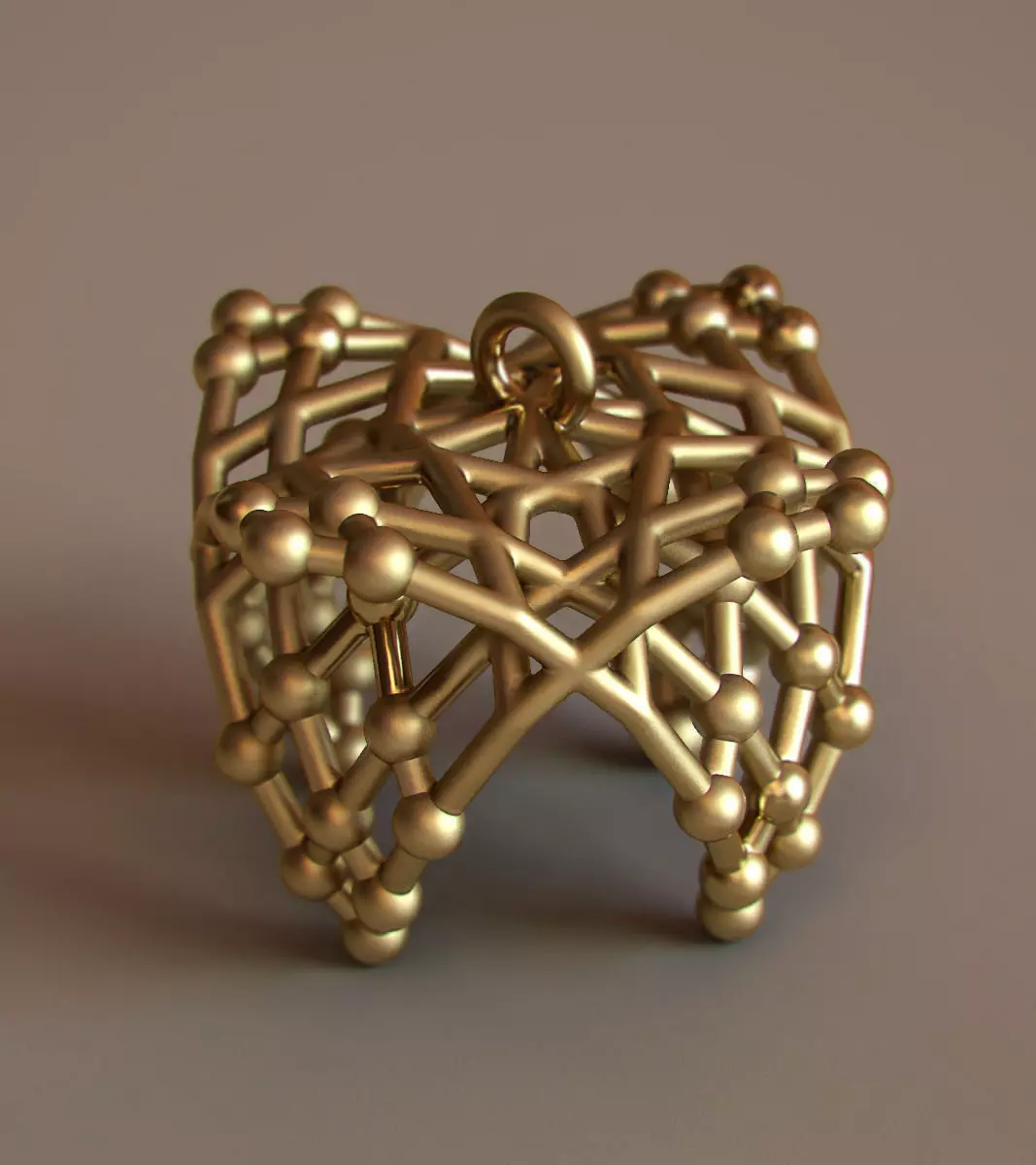 jewelry earring02 3D print model_0