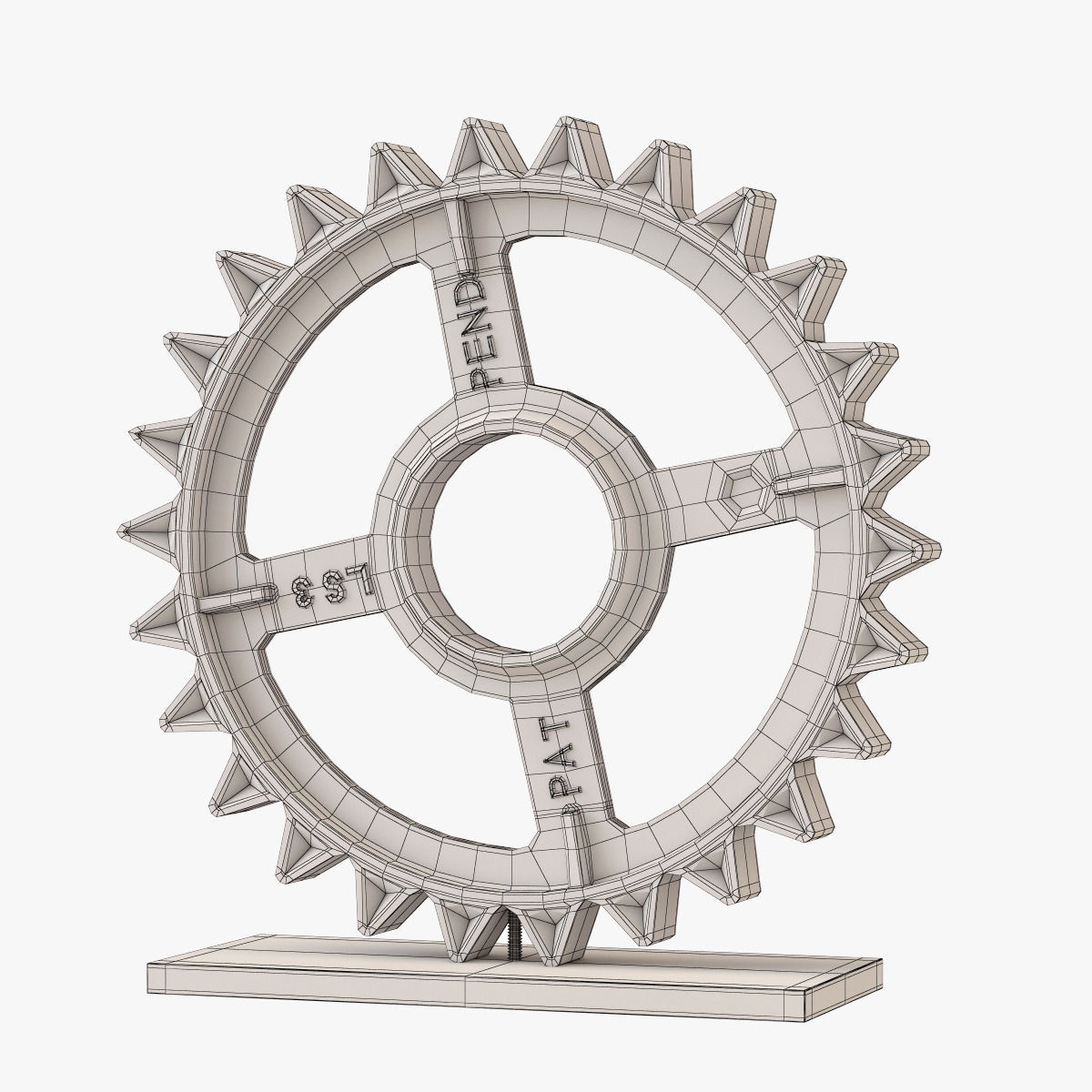 WHEEL and GEAR COLLECTION 3D model_7