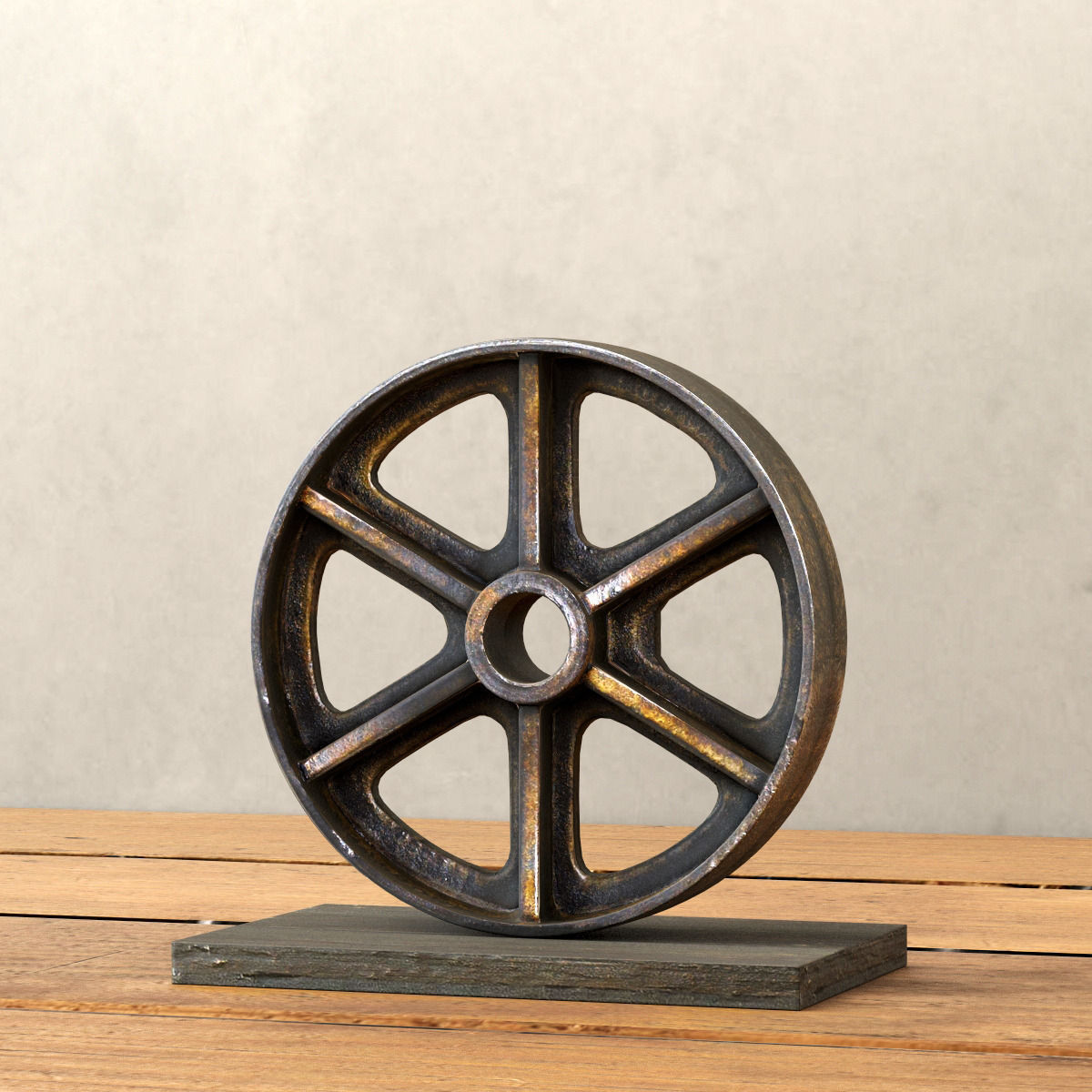 WHEEL and GEAR COLLECTION 3D model_6
