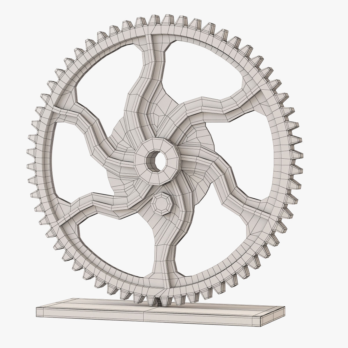 WHEEL and GEAR COLLECTION 3D model_8