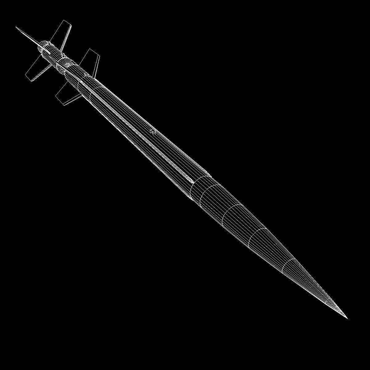 Aerobee 150 Rocket 3D model_18