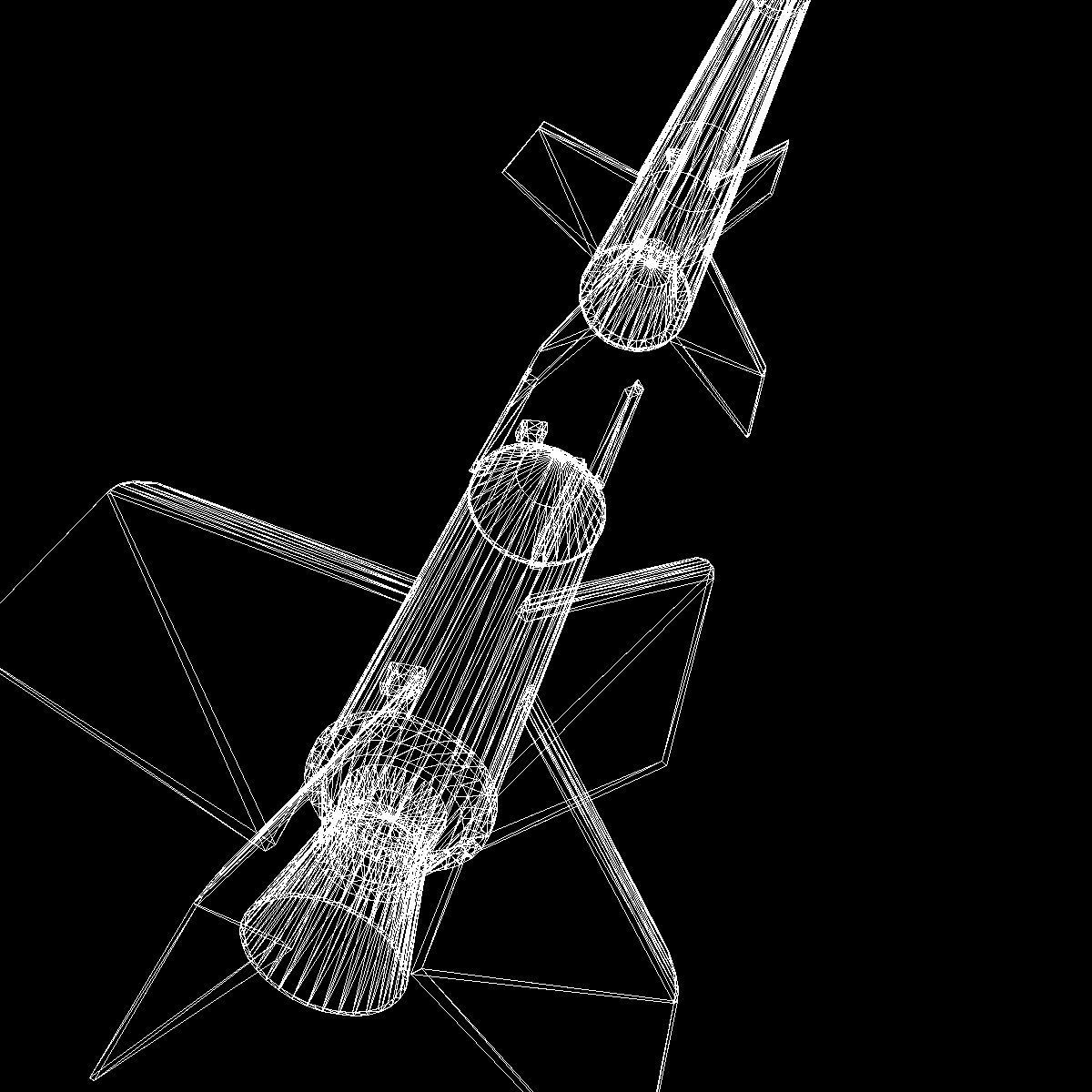 Aerobee 150 Rocket 3D model_30