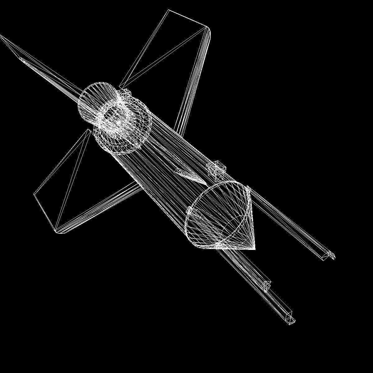 Aerobee 150 Rocket 3D model_28