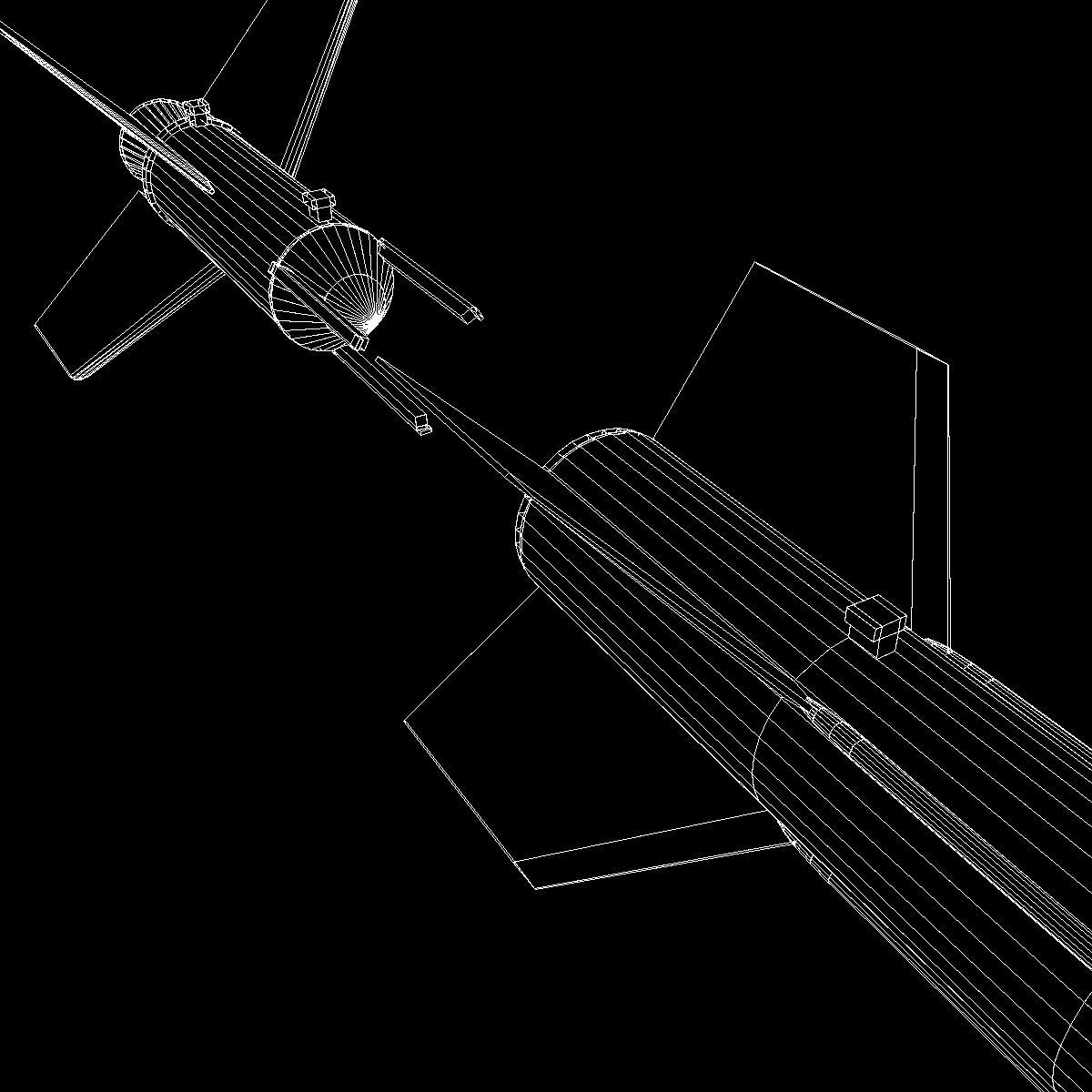 Aerobee 150 Rocket 3D model_19