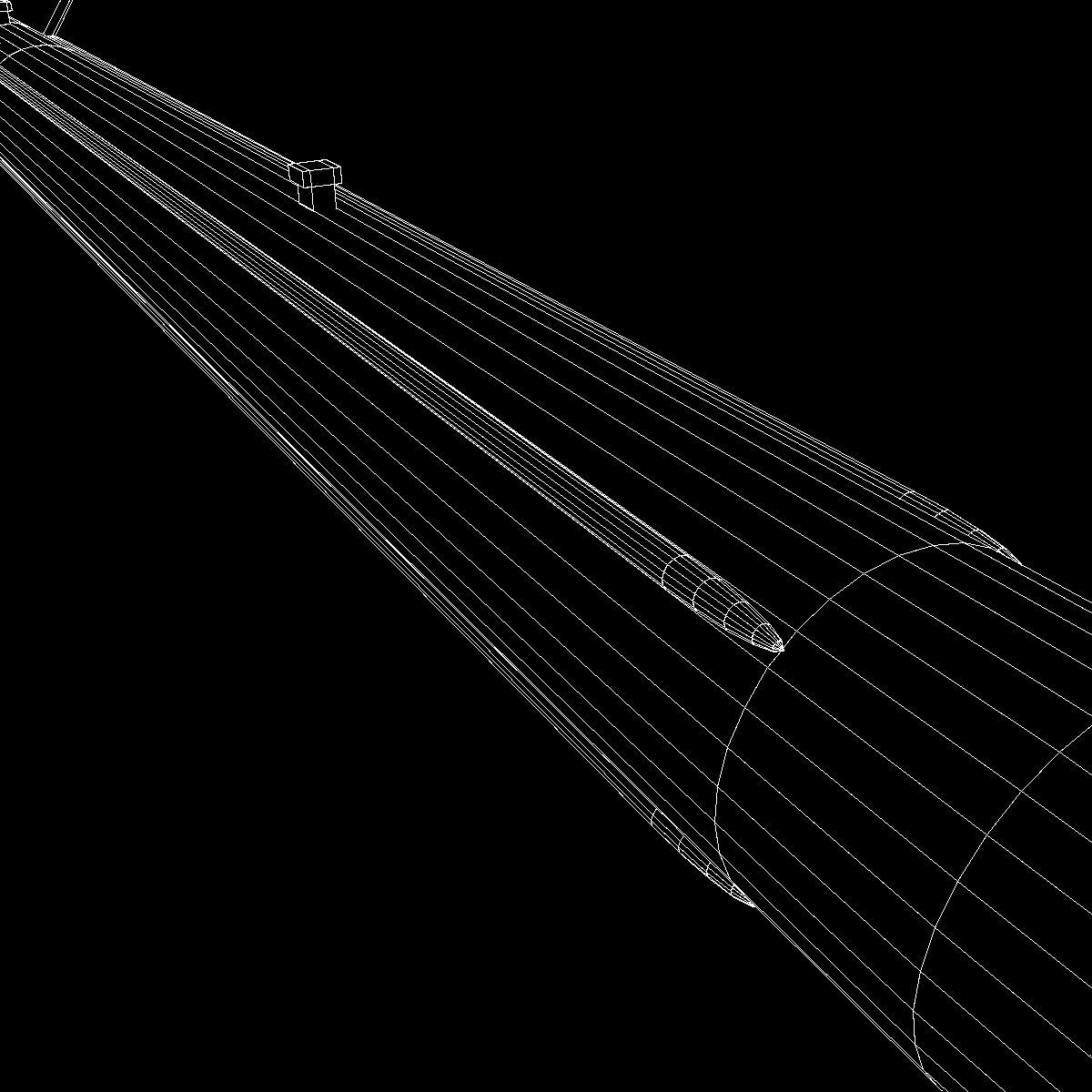 Aerobee 150 Rocket 3D model_21