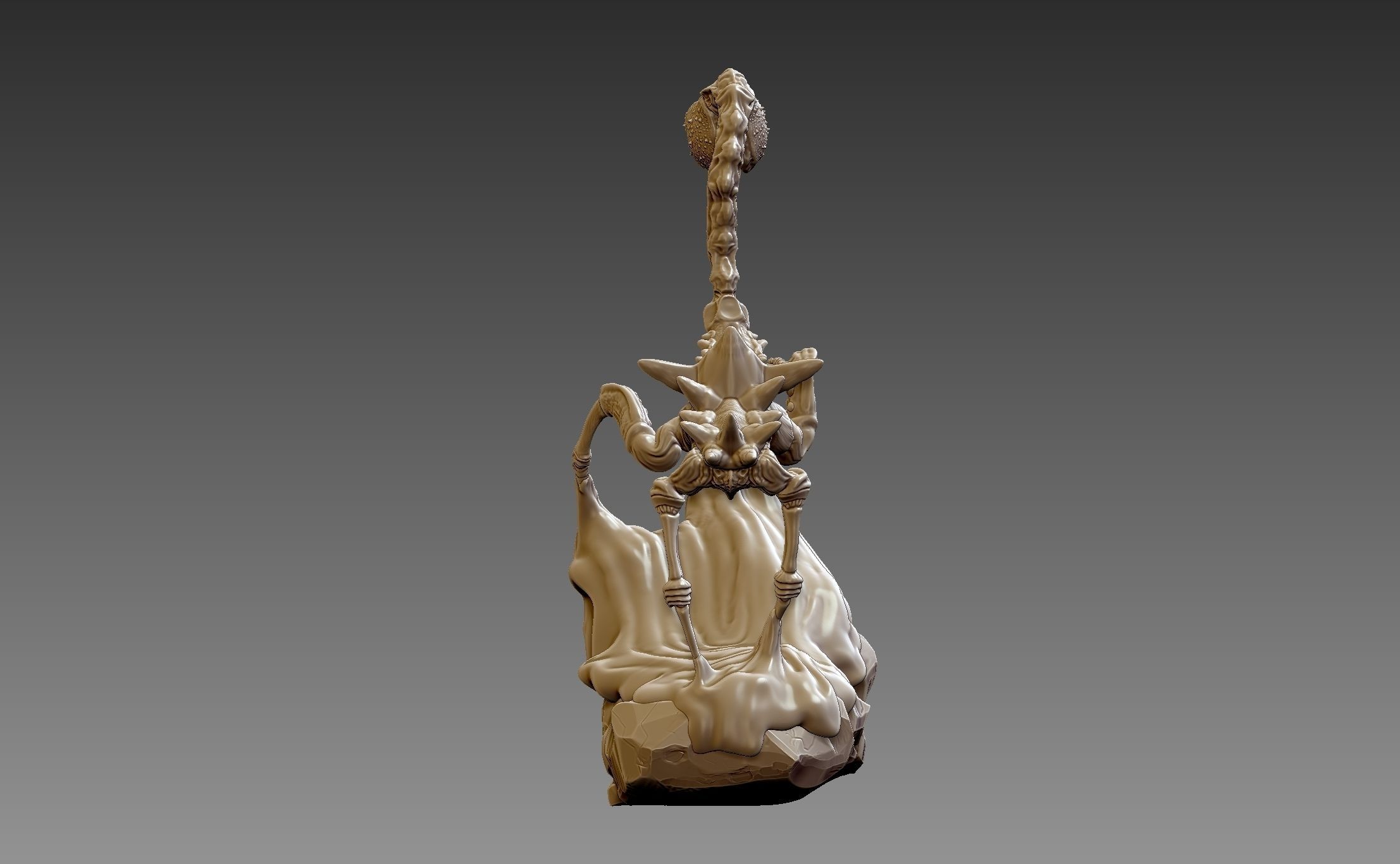 Creature Character  3D model_4