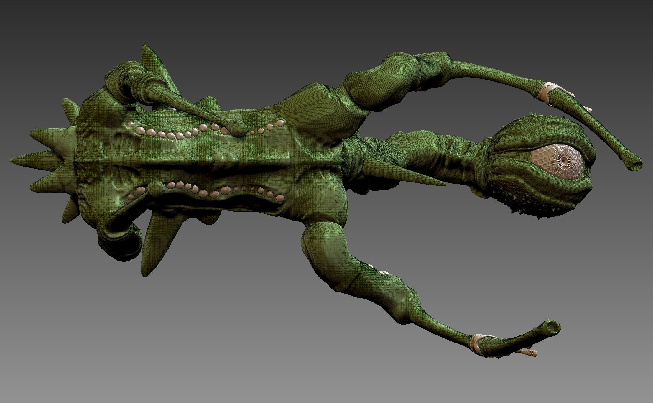 Creature Character  3D model_9