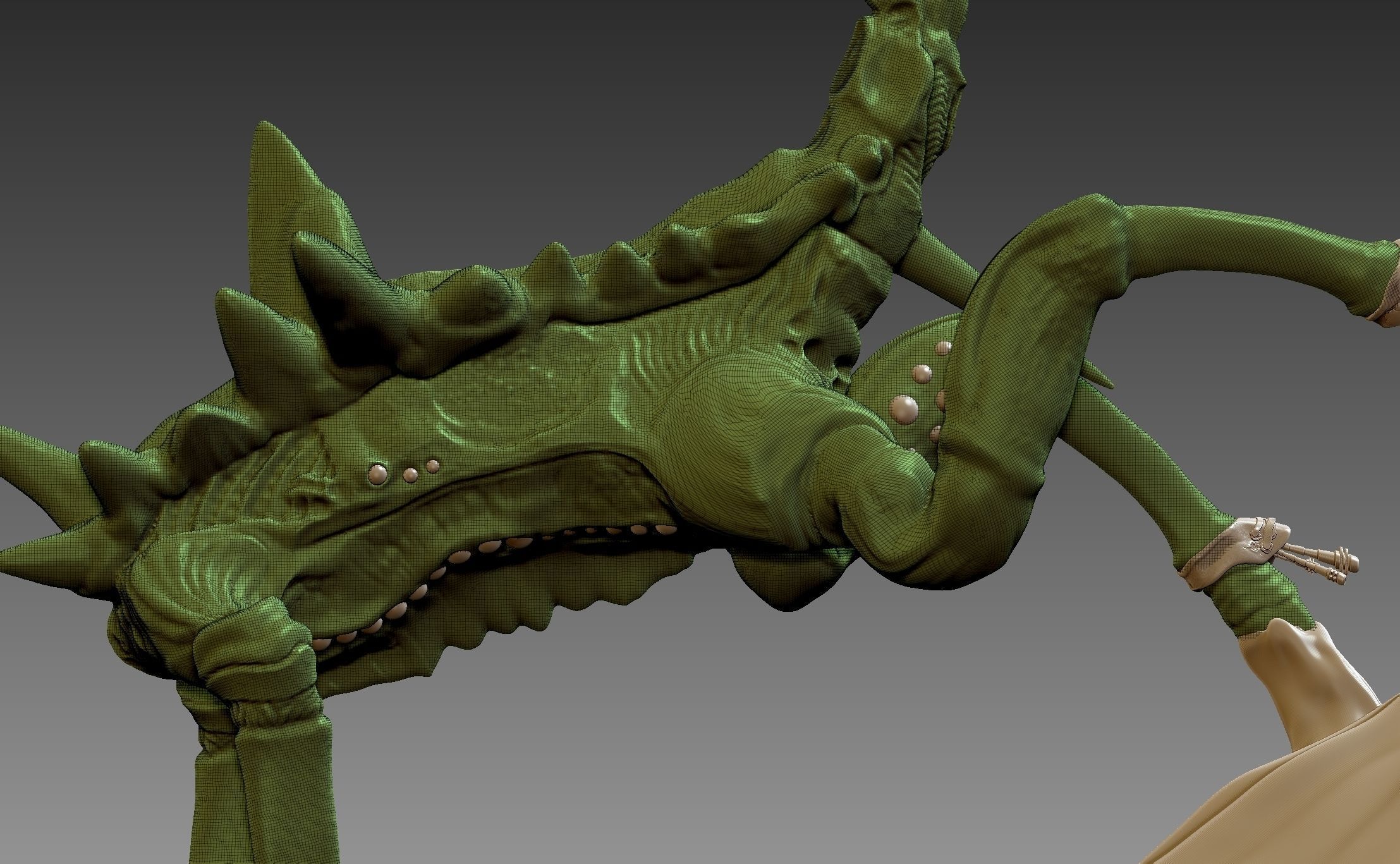 Creature Character  3D model_10