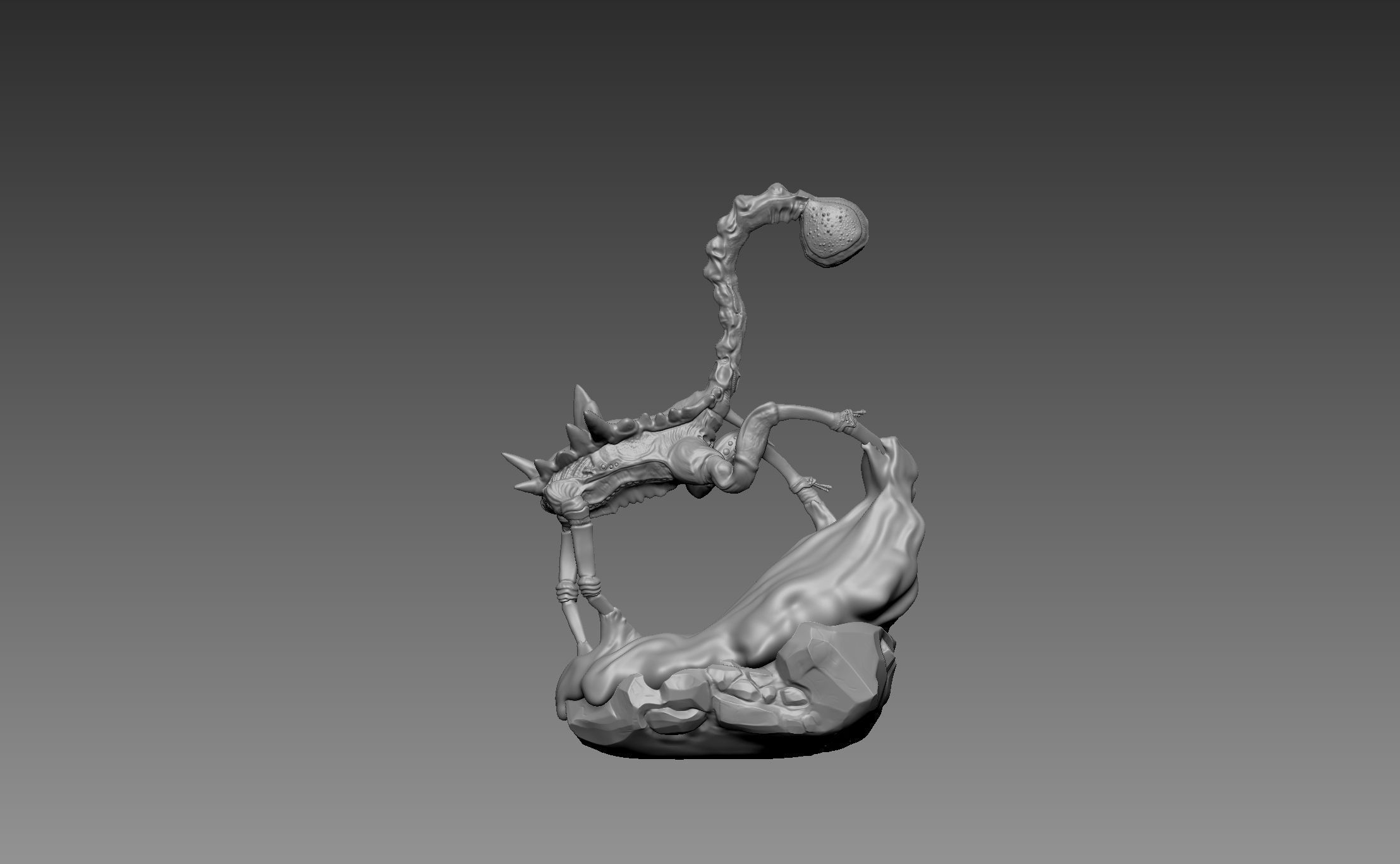 Creature Character  3D model_13