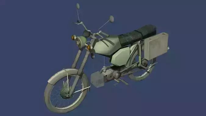 Moped motorcycle