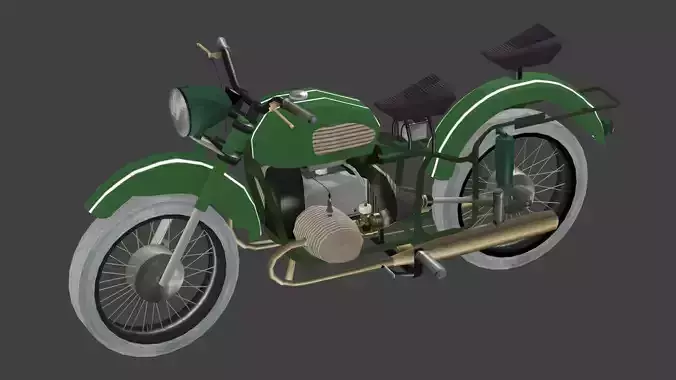 motorcycle-military version